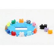 2717P-12 Train Hub, 14 Train Markers & 1 Blk Train - New, 2418A
