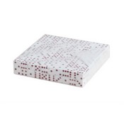 200Pc 16Mm White Dice W/ Red Dots - New, 2500P-WTRD