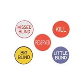5Pc. Texas Hold'Em Accessories, 2507