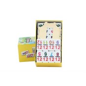 Numrl Wht Tile Professional Box Dbl 12 Dominoes - New, 2520TN