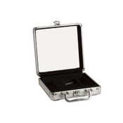 100Pc. 11.5G Empty Acyrlic Lid Aluminum Case, 2731CASE