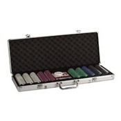 500Pc. 11.5G Suited Chips In Aluminum Case, Suited Promo