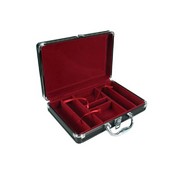 200 Chips Black Aluminum Poker Case, 2790A