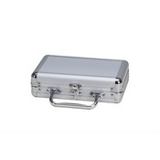 3 In 1 Combination Game In Aluminumcase - Jumbo Dom (New), 6003AL-1