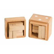 Dice Box - Stacked Sticks, 6135