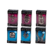 6Pc Assorted Metal Puzzles In Display, 6170