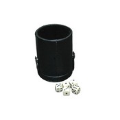 Deluxe Dice Cup With Bottom Compartment, 7810