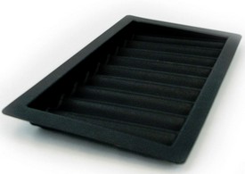 9 Row Chip Tray - black, AG95-0350