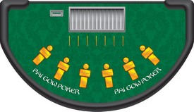 Pai Gow Poker Layout, 60-6504