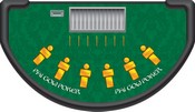 Pai Gow Poker Layout, 60-6504