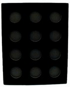 Poker Chip Display Board - 8 inch x 10 inch (12 Chips), AGS-5002