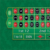 Roulette Table Layout Monaco Style, RT60-615