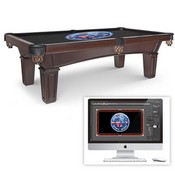 Custom Pool Table Felt With Matching Rails