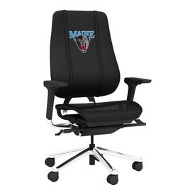 PhantomX Gaming Chair with Maine Black Bears Logo, DSPHGMCHRBKJCKT-PSCOL12125A