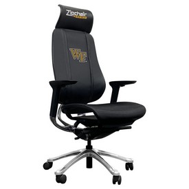 PhantomX Gaming Chair with Wake Forest Demon Deacons Logo, DSPHGMCHRBKJCKT-PSCOL13125A