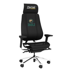PhantomX Gaming Chair with Bemidji State Beavers Logo, DSPHGMCHRBKJCKT-PSCOL13185A