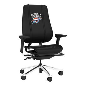 PhantomX Mesh Gaming Chair with Oklahoma City Thunder Logo, DSPHGMCHRBKJCKT-PSNBA32060A