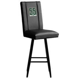 Swivel Bar Stool 2000 with Milwaukee Bucks Team Commemorative Logo, XZ2000BSSBLK-PSNBA31054