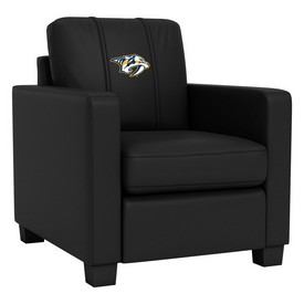Dyno Stationary Club Chair with Nashville Predators Primary Logo, XZ283SSASDCC-PSNHL41060