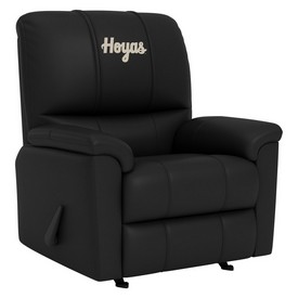 Freedom Rocker Recliner with Georgetown Hoyas, AGS-XZ4105032MFRRDBLK-PSCOL13797 Freedom Rocker Recliner with Georgetown Hoyas, AGS-XZ4105032MFRRDBLK-PSCOL13797