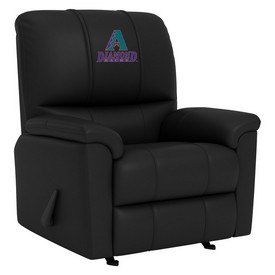 Freedom Rocker Recliner with Arizona Diamondbacks Cooperstown Primary, XZ4105032MFRRDBLK-PSCOOP0001