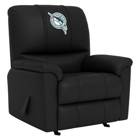 Freedom Rocker Recliner with Florida Marlins Cooperstown, AGS-XZ4105032MFRRDBLK-PSCOOP0050 Freedom Rocker Recliner with Florida Marlins Cooperstown, AGS-XZ4105032MFRRDBLK-PSCOOP0050