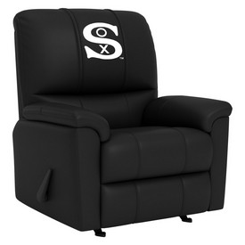 Freedom Rocker Recliner with Chicago White Sox Cooperstown, AGS-XZ4105032MFRRDBLK-PSCOOP0135 Freedom Rocker Recliner with Chicago White Sox Cooperstown, AGS-XZ4105032MFRRDBLK-PSCOOP0135