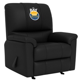 Freedom Rocker Recliner with Golden State Warriors, AGS-XZ4105032MFRRDBLK-PSNBA30088 Freedom Rocker Recliner with Golden State Warriors, AGS-XZ4105032MFRRDBLK-PSNBA30088
