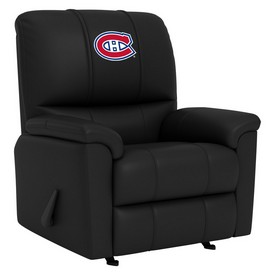 Freedom Rocker Recliner with Montreal Canadiens Logo, XZ4105032MFRRDBLK-PSNHL41050