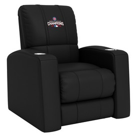 Home Theater Recliner with Chicago Cubs, AGS-XZ418301RHTCDBLK-PSMLB20042 Home Theater Recliner with Chicago Cubs, AGS-XZ418301RHTCDBLK-PSMLB20042