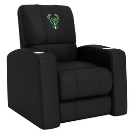 Home Theater Recliner with Milwaukee Bucks, AGS-XZ418301RHTCDBLK-PSNBA31051 Home Theater Recliner with Milwaukee Bucks, AGS-XZ418301RHTCDBLK-PSNBA31051