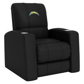Home Theater Recliner with Los Angeles Chargers, AGS-XZ418301RHTCDBLK-PSNFL20075 Home Theater Recliner with Los Angeles Chargers, AGS-XZ418301RHTCDBLK-PSNFL20075