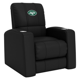Home Theater Recliner with New York Jets, AGS-XZ418301RHTCDBLK-PSNFL21015 Home Theater Recliner with New York Jets, AGS-XZ418301RHTCDBLK-PSNFL21015