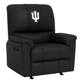 Rocker Recliner with Indiana University, AGS-XZ52031CDRRBLK-PSCOL13900 Rocker Recliner with Indiana University, AGS-XZ52031CDRRBLK-PSCOL13900