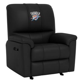 Rocker Recliner with Oklahoma City Thunder Logo, XZ52031CDRRBLK-PSNBA32060
