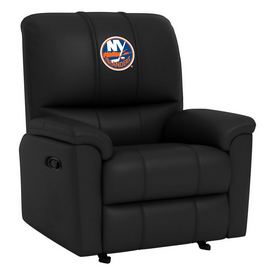 Rocker Recliner with New York Islanders Logo, XZ52031CDRRBLK-PSNHL41080