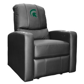 Stealth Recliner Power Plus with Michigan State, AGS-XZ520823901CDSMHTUSBBLK-PSCOL13220 Stealth Recliner Power Plus with Michigan State, AGS-XZ520823901CDSMHTUSBBLK-PSCOL13220