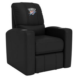 Stealth Recliner with Oklahoma City Thunder Logo, XZ52082CDSMHTBLK-PSNBA32060