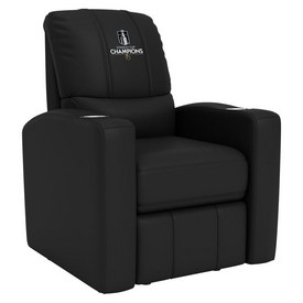 Stealth Recliner with Vegas Golden Knights 2023 Champions Logo, XZ52082CDSMHTBLK-PSNHL43037