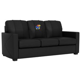 Stationary Sofa with Kansas Jayhawks Logo Panel, XZ7759001SOCDBK-PSCOL13195