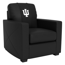 Silver Club Chair with Indiana University, AGS-XZ7759002CHCDBK-PSCOL13900 Silver Club Chair with Indiana University, AGS-XZ7759002CHCDBK-PSCOL13900