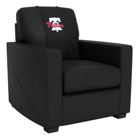 Philadelphia Phillies MLB Stationary Chair with Primary Logo, XZ7759002CHCDBK-PSMLB22002