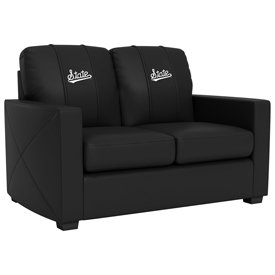 Silver Loveseat with Mississippi State, AGS-XZ7759003LSCDBK-PSCOL13084 Silver Loveseat with Mississippi State, AGS-XZ7759003LSCDBK-PSCOL13084
