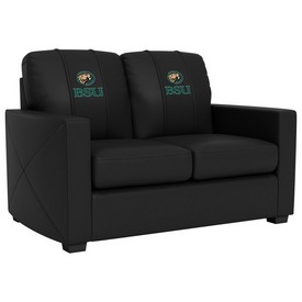 Bemidji State Beavers Collegiate Stationary Love Seat, XZ7759003LSCDBK-PSCOL13185