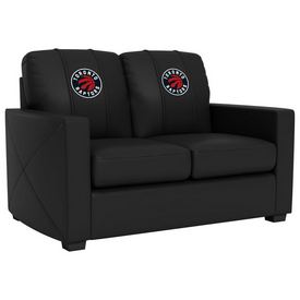 Stationary Loveseat with Toronto Raptors Global Logo, XZ7759003LSCDBK-PSNBA32076