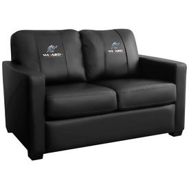 Stationary Loveseat with Washington Wizards Team Commemorative Logo, XZ7759003LSCDBK-PSNBA32093