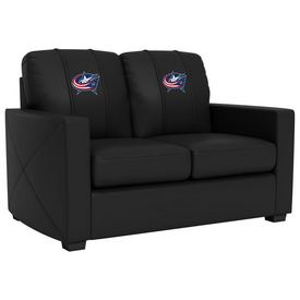 Columbus Blue Jackets NHL Stationary Love Seat, XZ7759003LSCDBK-PSNHL40080