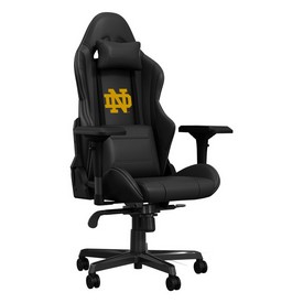 Xpression Gaming Chair with Notre Dame, AGS-XZGCXPSNBLK-PSCOL13820A Xpression Gaming Chair with Notre Dame, AGS-XZGCXPSNBLK-PSCOL13820A
