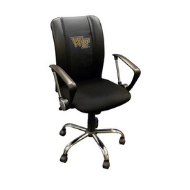 Wake Forest Demon Deacons Collegiate Curve Task Chair, XZOCCURVE-PSCOL13125