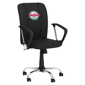 Curve Task Chair with Philadelphia Phillies, AGS-XZOCCURVE-PSCOOP0075 Curve Task Chair with Philadelphia Phillies, AGS-XZOCCURVE-PSCOOP0075